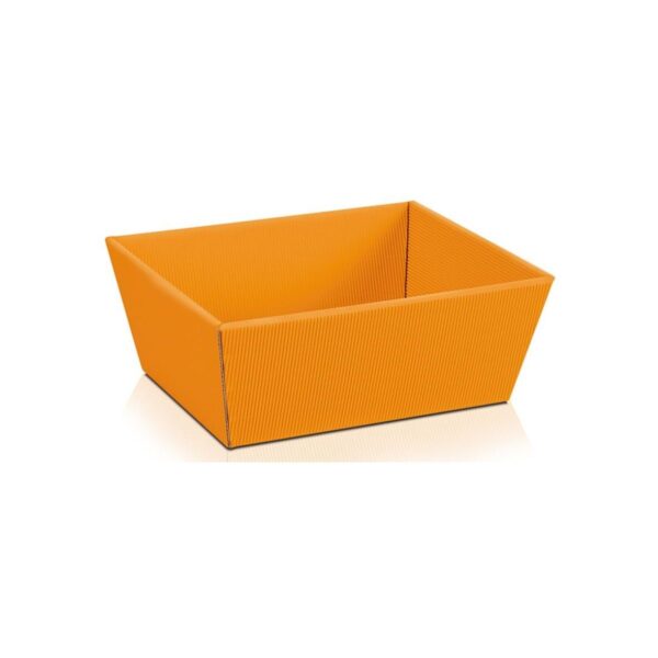 Kosz na prezenty Basic pomarańczowy mały