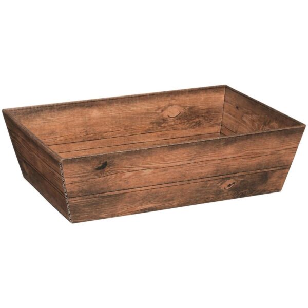 Vintage kosz prezentowy średni