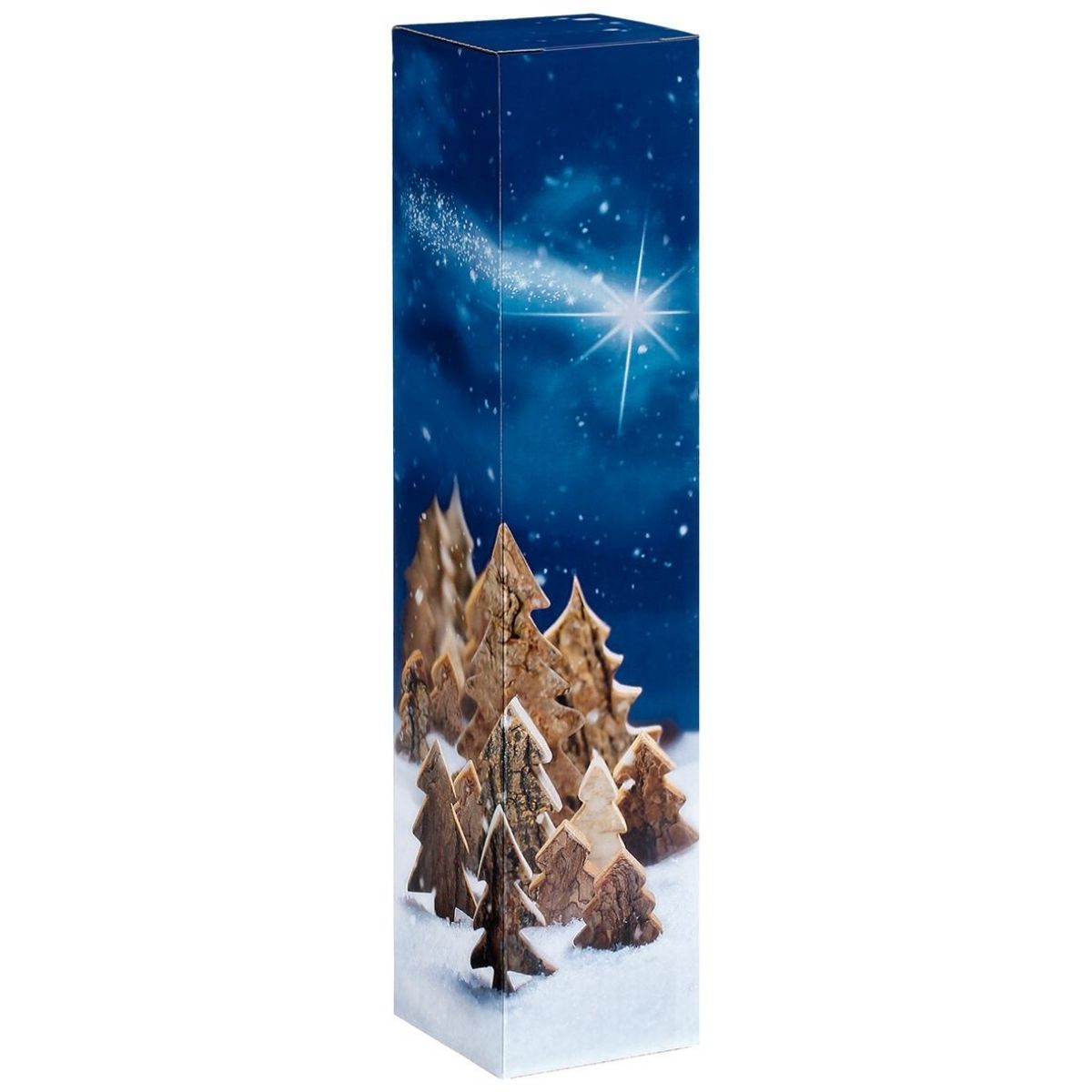 Pudełko na wino Piernikowy Las 1x0,75l