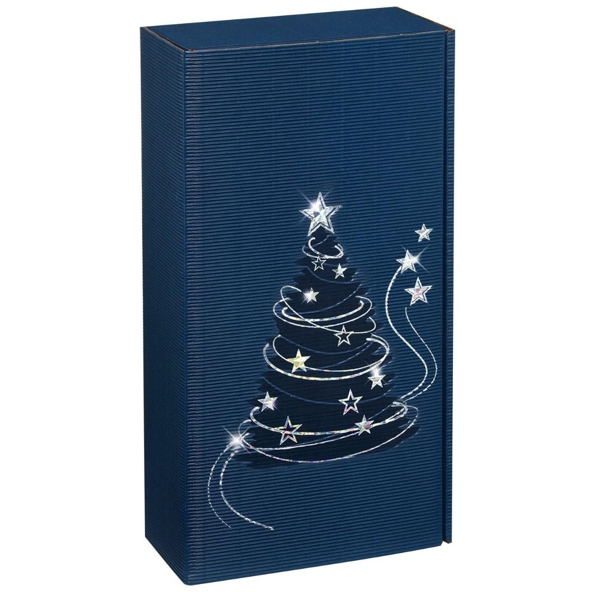 Pudełko prezentowe szafirowy Blask 2x0,75l