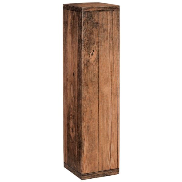 pudełko prezentowe skrzynka nadruk drewno