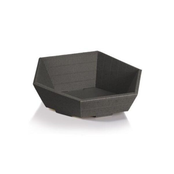 tekturowy kosz na zestawy prezentowe