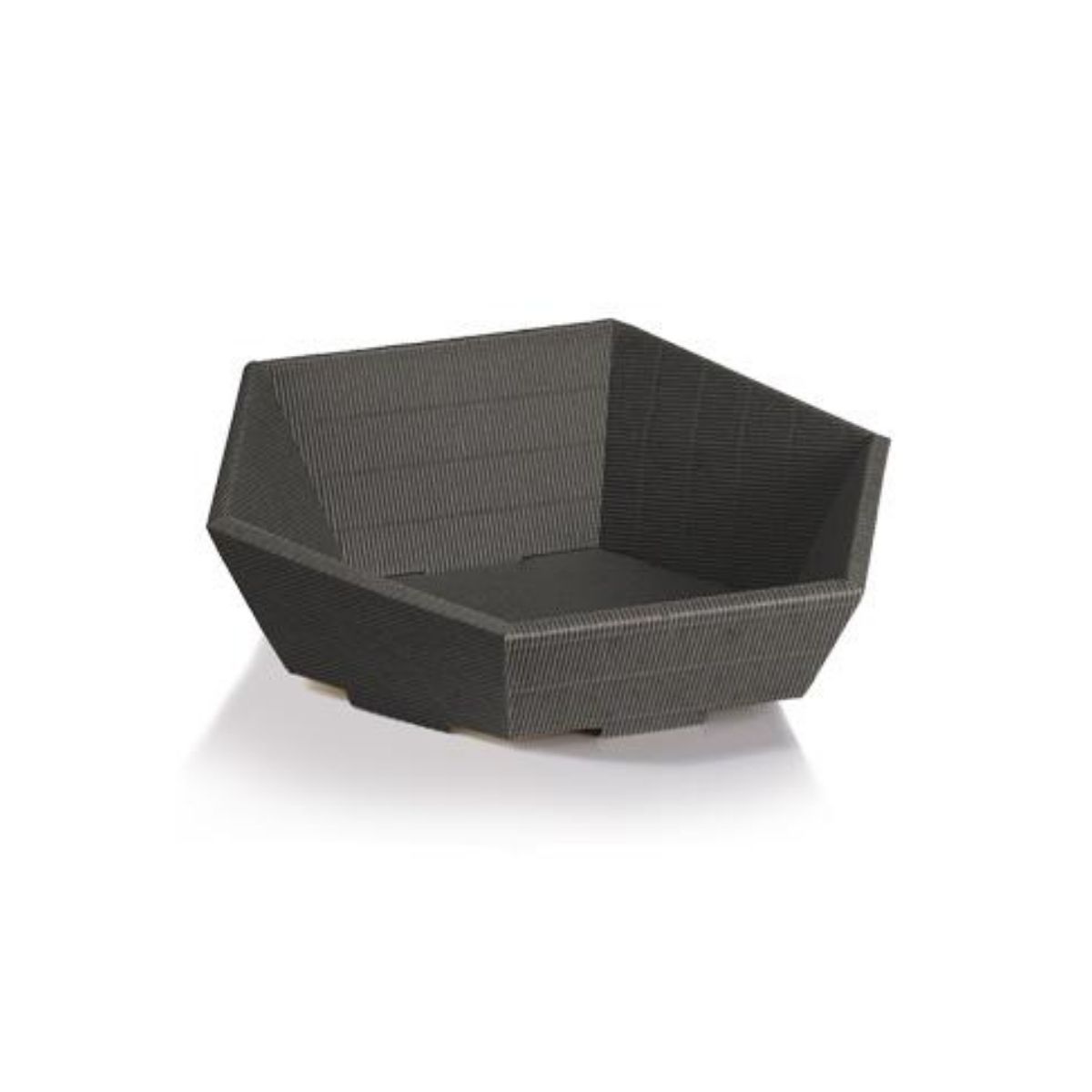 tekturowy kosz na zestawy prezentowe