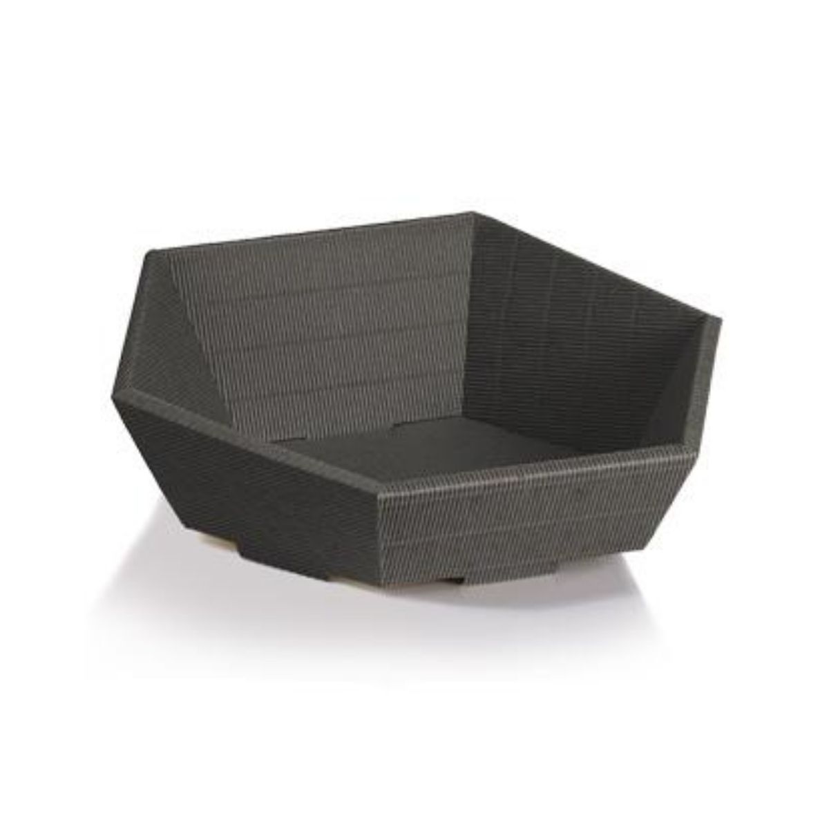 Kosz prezentowy antracyt