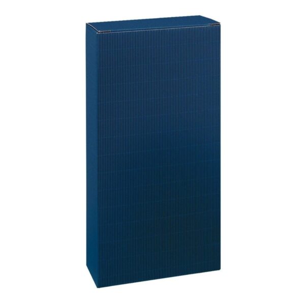 Niebieskie pudełko na wino