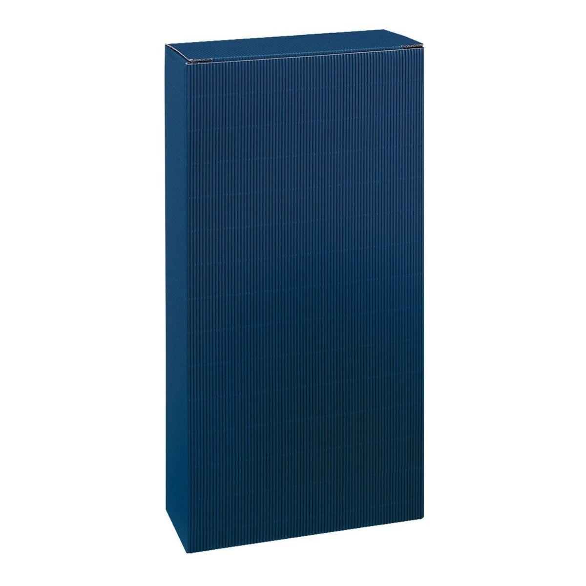 Niebieskie pudełko na wino