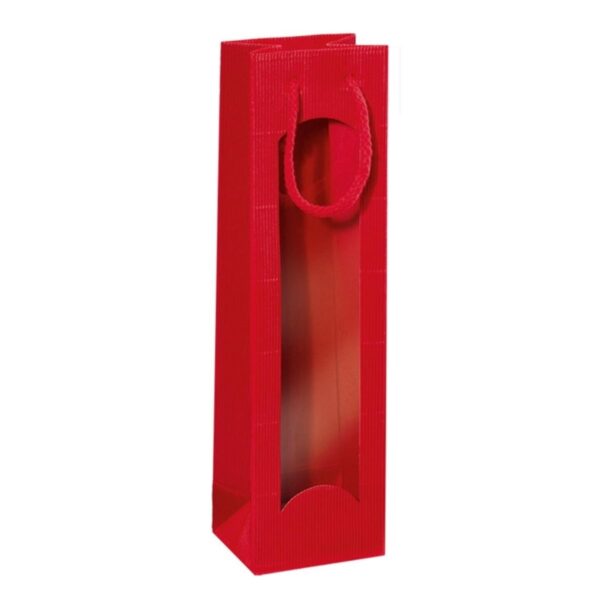 Czerwona torebka na wino