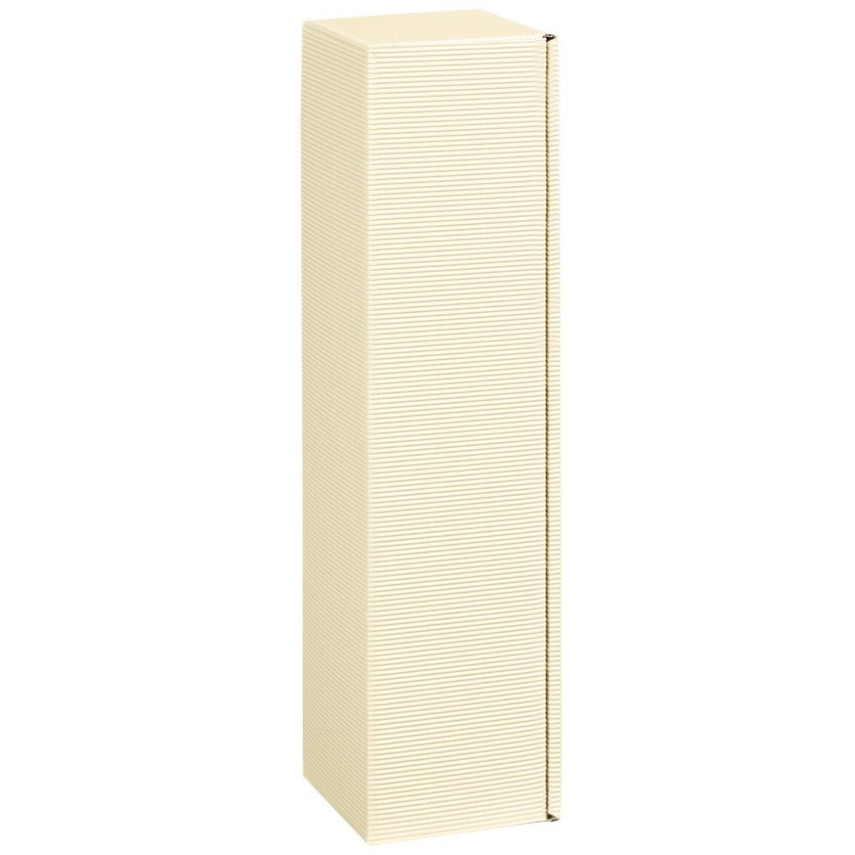 Pudełko prezentowe kremowe BASIC na wino