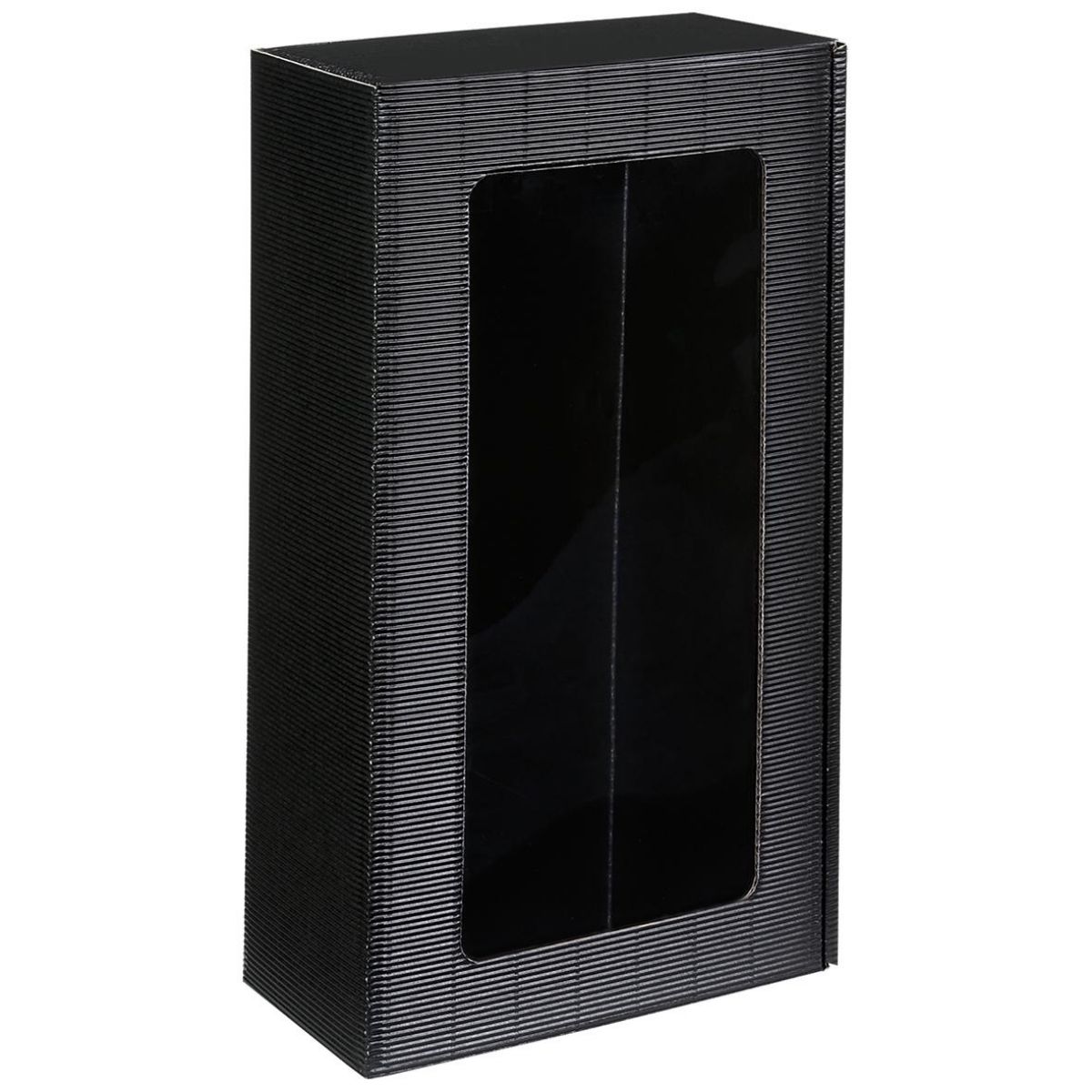 Pudełko prezentowe Passepartout Czarny 2x0,75l