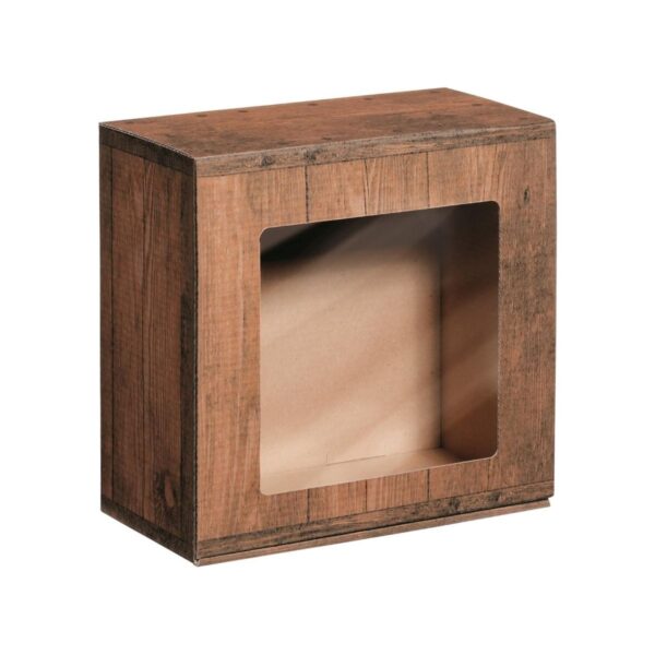 Pudełko na prezenty Vintage Passepartout opakowanie na prezenty kwadratowe małe