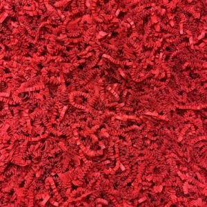 sizzlepak czerwony ozdobne wypełnienie do zestawów prezentowych