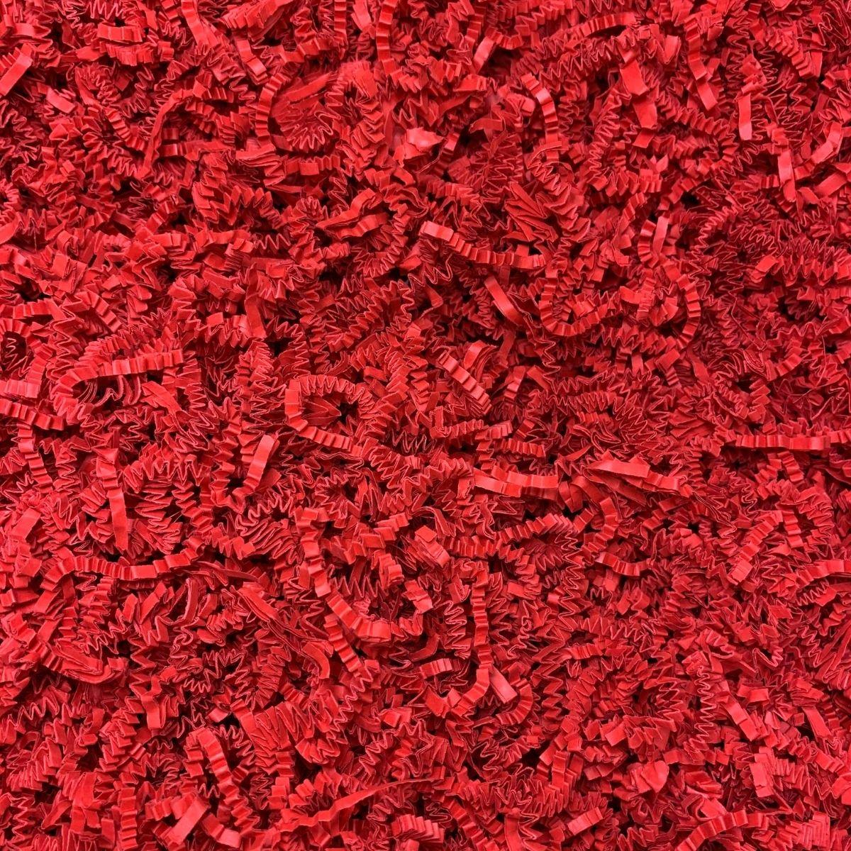 sizzlepak czerwony ozdobne wypełnienie do zestawów prezentowych