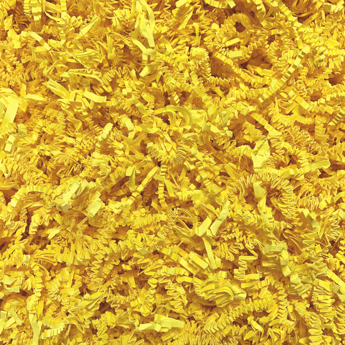 Sizzlepak żółty ozdobne wypełnienie do zestawów prezentowych