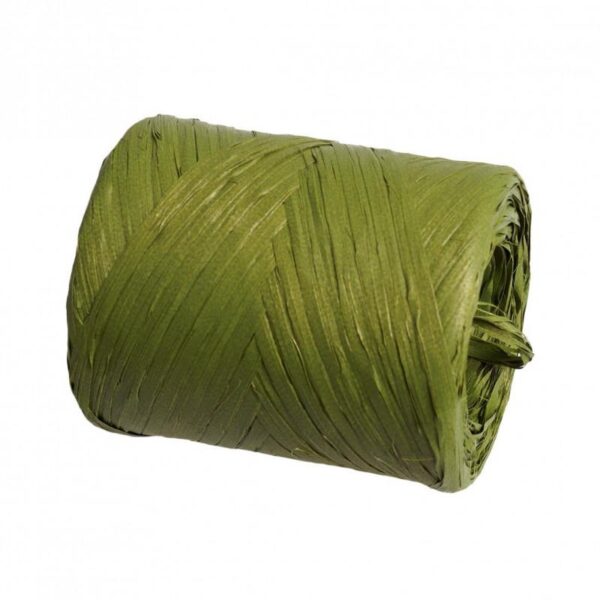 Rafia-zielony-oliwka