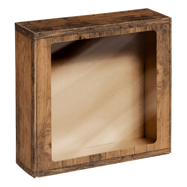 Pudełko na prezenty Vintage Passepartout opakowanie na prezenty kwadratowe duże