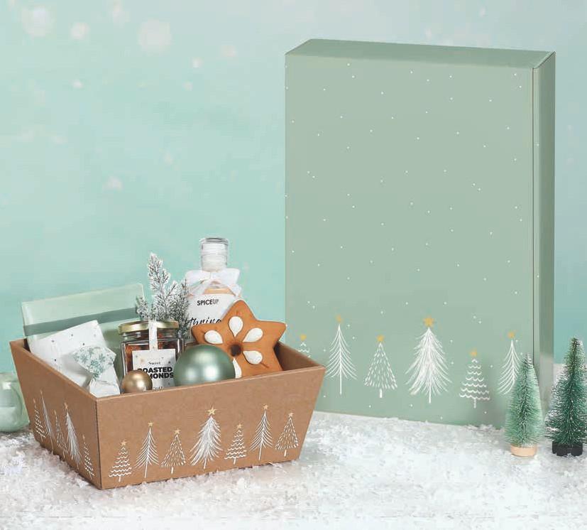 Modern Christmas pudełko na prezenty - obrazek 2