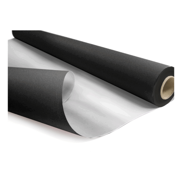 Papier pakowy ozdobny SILVER/BLACK 60g/m2 rolka 0,69x50mb