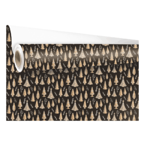 Papier pakowy ozdobny Świąteczny WOODY  60g/m2 rolka 0,69x25mb
