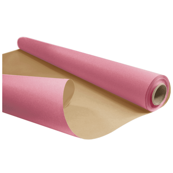 Różowy papier pakowy