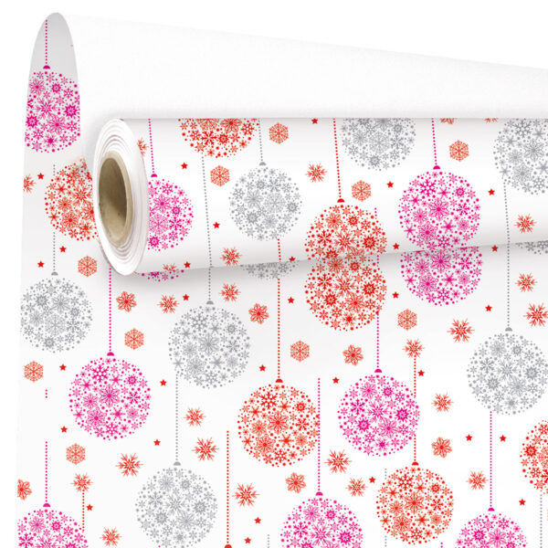 Świąteczny papier pakowy CELESTE Rouge