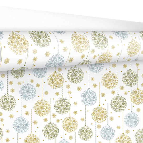 Świąteczny papier pakowy Celest Or