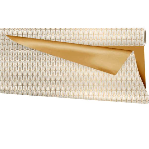 Folia florystyczna duo mat FLORENTINE GOLD 1×25 m