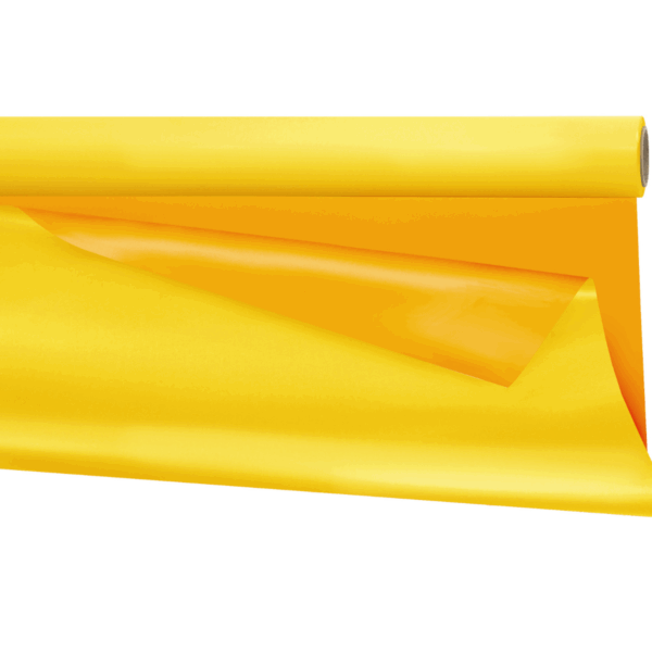 Folia florystyczna duo mat żółto/pomarańczowa 1×25 m