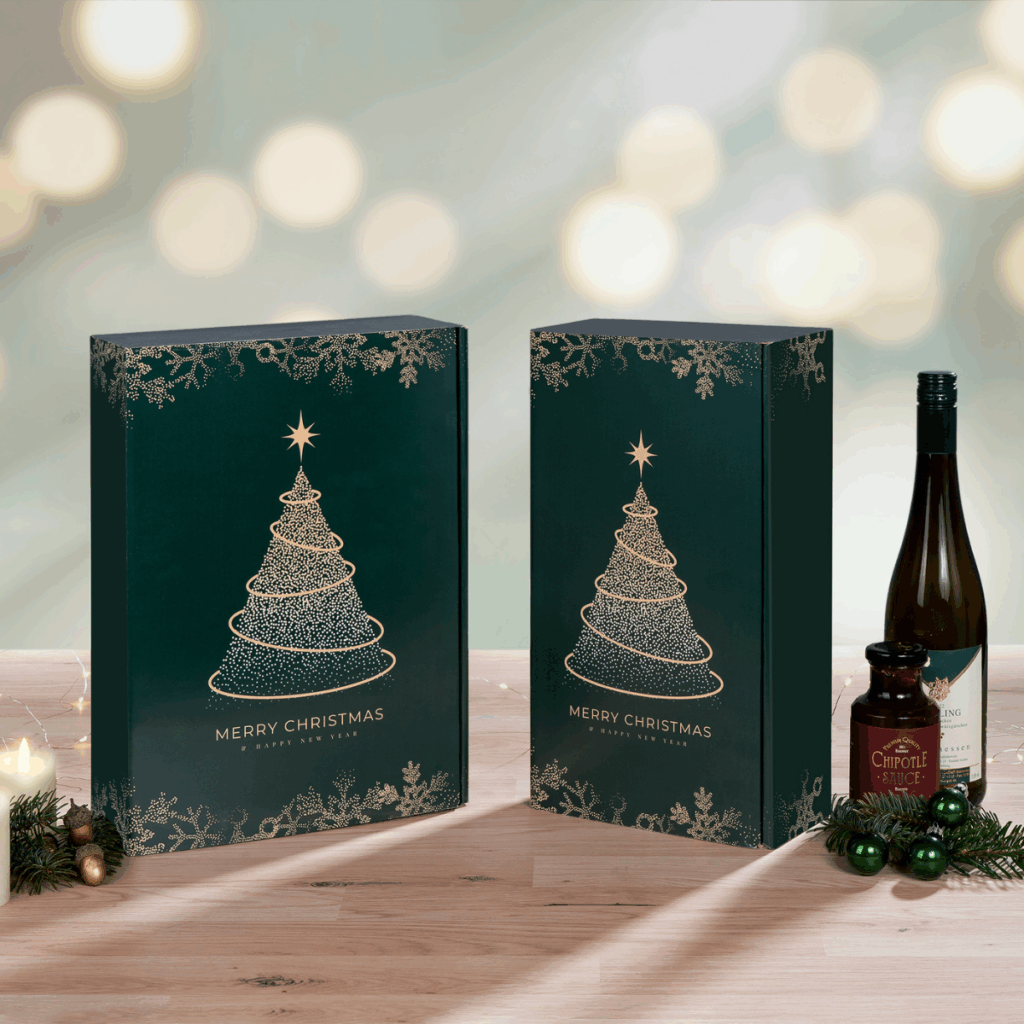 Świąteczne pudełka prezentowe