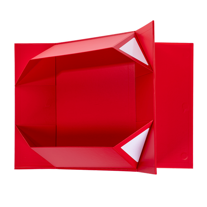 Pudełko prezentowe Czerwone 3×0,75l na magnes