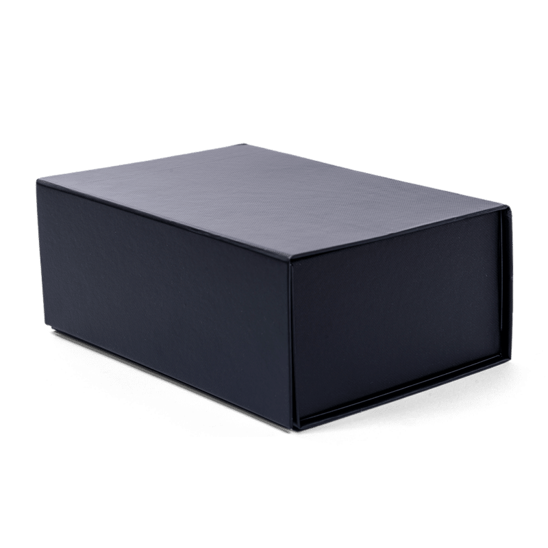 Pudełko prezentowe czarne na magnes małe