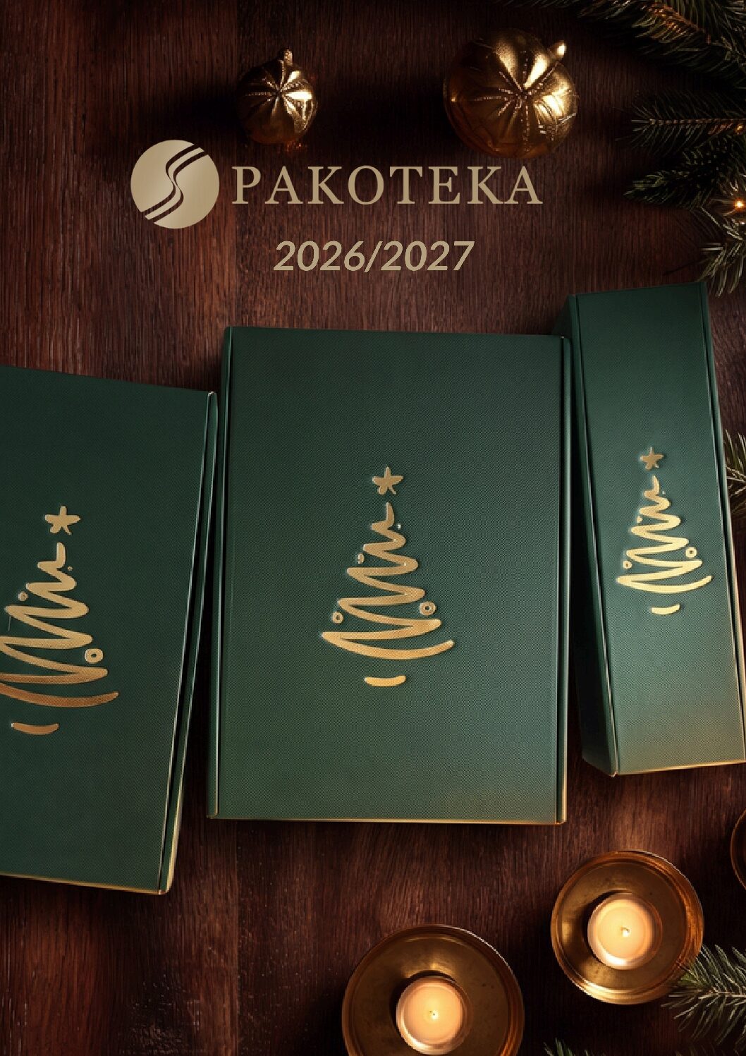 Okładka katalogu nowości Pakoteka 2026/2027